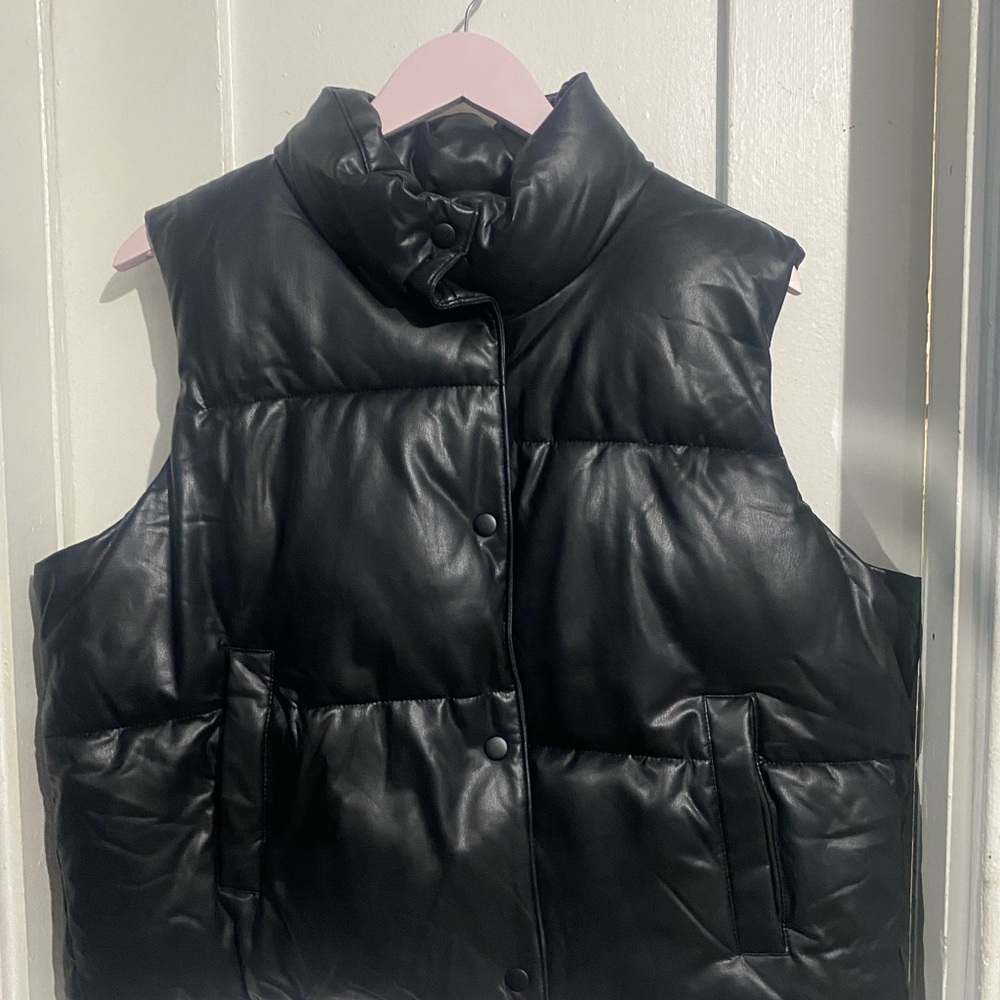 Black Puffer Vest